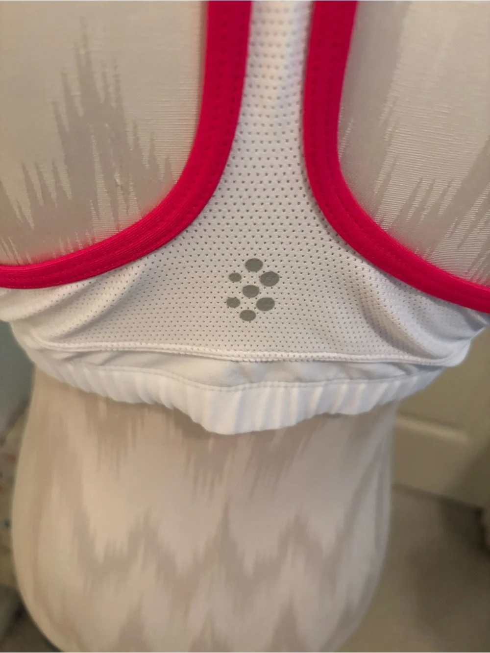 Nike Navy Sports Bra with Pink Trim L 12-14